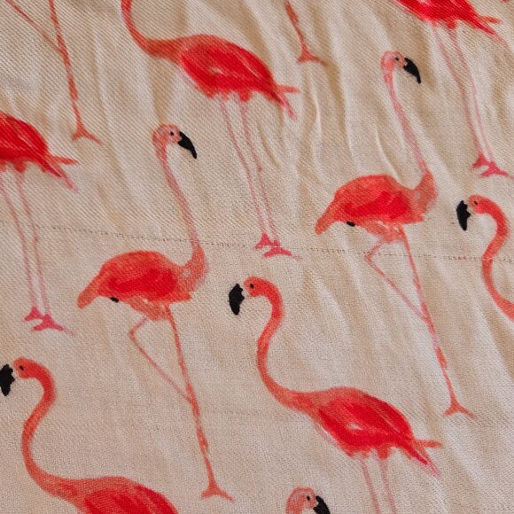 kate spade Flamingoes Scarf Summer Lightweight - Picture 3 of 10